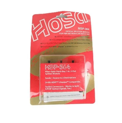 Hosa MSP-364 оптический разветвитель - новый из старых запасов, Бесплатная доставка - Изображение 1 из 2