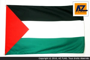 PALÄSTINA FLAGGE 2' x 3' - PALESTINE FLAGGS 60 x 90 cm - BANNER 2x3 ft hochwertig - Bild 1 von 2