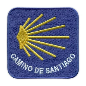 Via St. James - Camino De Santiago - Versione Quadrata Patch/Badge Ricamato - Picture 1 of 1