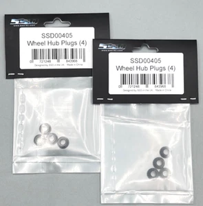 NEW SSD RC Wheel Hub Plugs (8) for SCX10, Enduro, Trail King, Etc. - SSD00405 - Picture 1 of 1