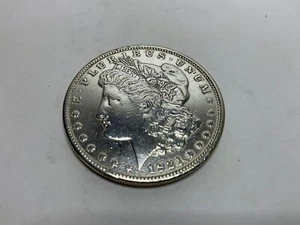 1921 Morgan Silver Dollar (San Francisco Mint) F-04 - Picture 1 of 2