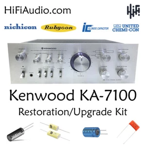 Kenwood KA-7100 rebuild restoration recap service kit repair filter capacitor - Picture 1 of 8
