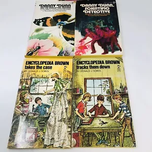 DANNY DUNN Encyclopedia Brown Book Lot Archway Book Set - Picture 1 of 15