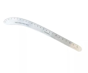 FAIRGATE Designer Vary Form French Curve Ruler aluminum 12" 18" 24" - Picture 1 of 2
