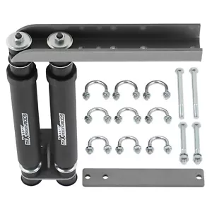 maXpeedingrods Dual Steering Stabilizer For Ford Bronco F-150 2WD 4WD 1980-1996 - Foto 1 di 12