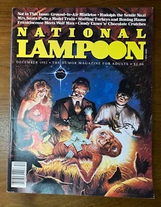 National Lampoon Dec 1982 Frankincense Meets Wolf Man The Humor Magazine - Picture 1 of 5