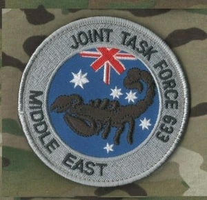 OIF AUSSIE ADF OPERATION CATALYST MIDDLE EAST Joint Task Force 633 vêlkrö PATCH - Picture 1 of 12