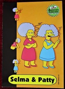 THE SIMPSONS 10th ANNIVERSARY - Card #26 - "SELMA & PATTY" - INKWORKS 2000 - Picture 1 of 2