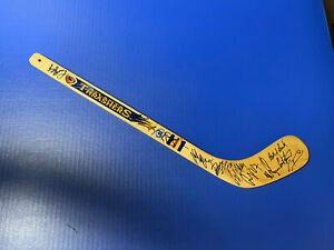 NHL Atlanta Thrashers Autographed Mini Hockey Stick Legends (9)