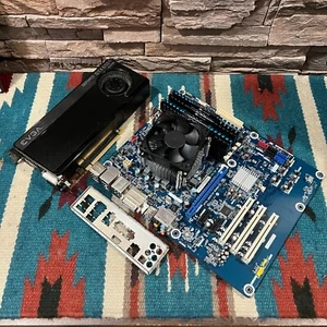 INTEL DH67CL ATX Motherboard Combo •Core i7-2600 •16GB RAM •GTX 650 Ti Boost - Afbeelding 1 van 15