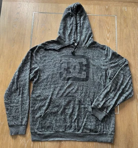 DC Dark Gray Skater's Hoodie Men's XXL Pullover Sweatshirt DC Logo Graphic - Picture 1 of 9