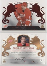 2002-03 Pacific Crown Royale Red Nicklas Lidstrom #35 HOF