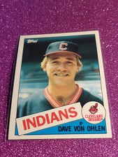 1985 Topps Traded Dave Von Ohlen #127T Cleveland Indians