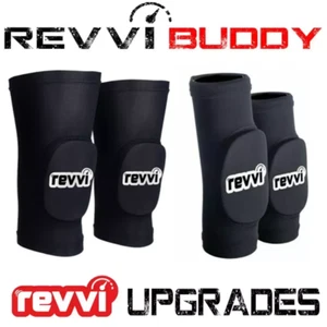 Revvi Bikes Kids Elbow & Knee Pads GO-SHOCK Padding - Sizes XS - Youth Medium - Picture 1 of 15