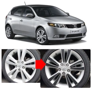2008+ Cerato/FORTE GDI 17inches Carbon Wheels Mask Decal Sticker No.35 Trim - Foto 1 di 2