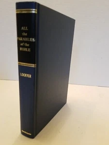 ALL THE PARABLES OF THE BIBLE By HERBERT LOCKYER - Zondervan Hardcover Book 1963 - Picture 1 of 1