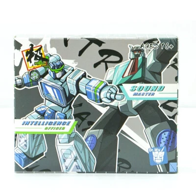 DR.Wu Extrme Warfare DW-E02M &DW-E16M Soundwave & Blaster Figure toy in stock - Image 1 of 4