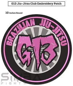 Bjj Kimono Embroidery Patches G13 Bjj Gi Patches BJJ Martial Arts Club Patches - Picture 1 of 4