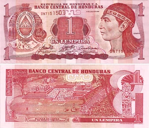 Honduras 1 Lempira, 7-13-2006, Series DN, Various Serial Numbers, P-84e - Picture 1 of 1