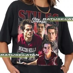 Limited Stiles Stilinski Vintage Shirt, Gift For Woman and Man Unisex T-Shirt - Picture 1 of 3