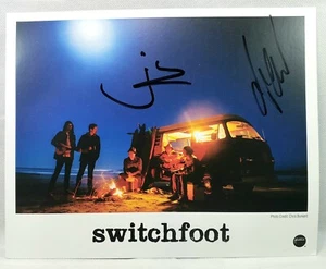 SWITCHFOOT SIGNED 8x10 Photo - Band Autograph - Picture 1 of 2