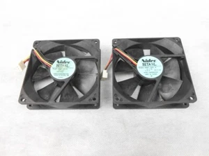 (2) Nidec Beta SL D09T-12PL A 12V DC 92mm Server Cooling Fan - Picture 1 of 3