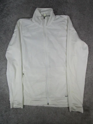 Chaqueta de golf Nike para mujer grande blanca Dri-Fit Tour Performance cremallera completa * Foto 1 de 4