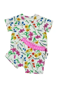 Bonds Kids Sleep Short Sleeve Short PJ Set sizes 1 2 Colour Botanic Floral - Picture 1 of 3