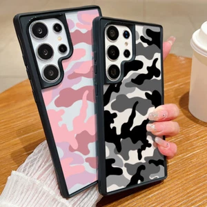 For Samsung S24 Ultra S23 Plus A55 A54 Shockproof Slim Acrylic Soft Case Cover - Picture 1 of 16