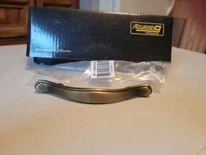 ( 10) Alzassbg Brushed Brass Drawer Handles 5" long (holes 3" apart) Excellent - Picture 1 of 3