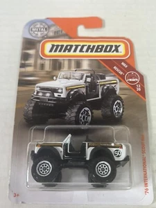 Matchbox ‘76 International Scout 4x4 White #52/100 MBX Rescue 13/20 Diecast Car - Picture 1 of 7