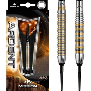 Mission | Ardent | Soft Tip Brass Darts Set | 18g - Bild 1 von 3