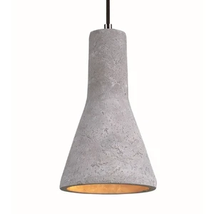 Maxim 12394 Chrome/Grey Crete 7" Led Concrete Pendant - Picture 1 of 7