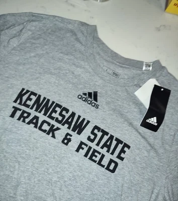 Camiseta de atletismo Kennesaw State University para hombre nueva con etiquetas búhos grandes "oficial" Foto 1 de 4
