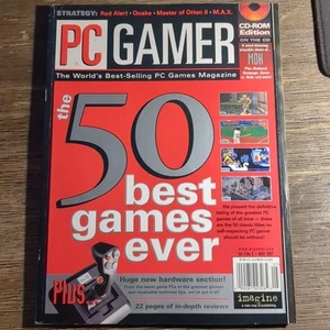 PC Gamer Magazine The 50 Best Games Ever Vol.4 No.5 May 1997 Video Game Magazine - Bild 1 von 12