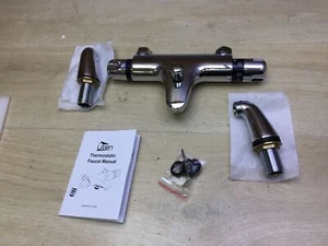 Uten AL-829 Badewannenarmatur Duschthermostat Mischbatterie Chrom, I31694 - Bild 1 von 9