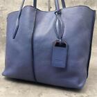 Rare Color Tod s Tote Bag Joy Grain Leather Charm A4 Leather