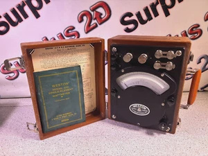 Weston Portable Standrd Model 310 Vintage - Picture 1 of 6