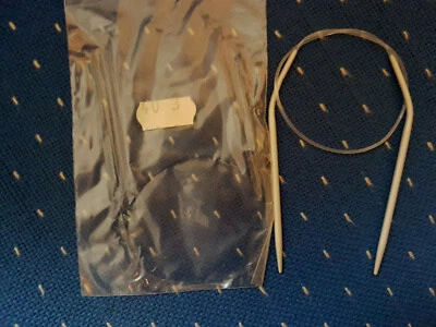 kurze Rundstricknadel 40 cm lang Stärke 3 Metall NEU !! - Bild 1 von 2
