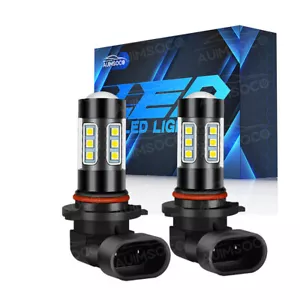 1Pair 10000K Xenon White 9006 HB4 LED Headlight Kit Fog light Low Beam Led Bulbs - Picture 1 of 12