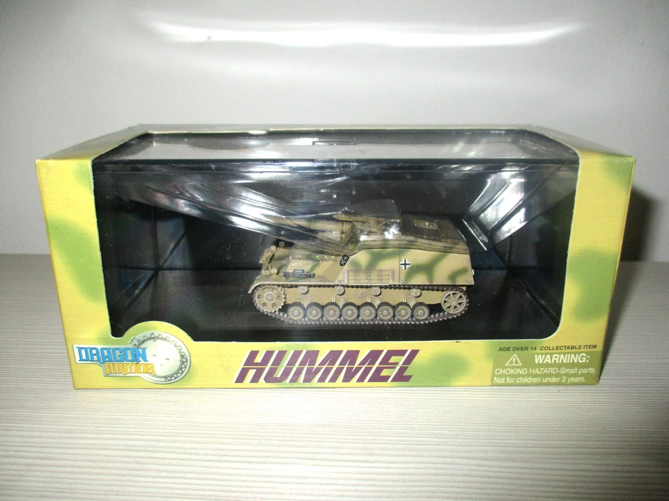 CARROARMATO HUMMEL 6th BATTERY 4th PANZER 1944 N.60189 DRAGON 1/72 - Immagine 1 di 1