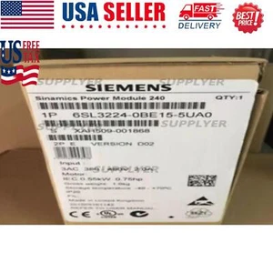Nuovo modulo di alimentazione Siemens 6SL3224-0BE23-0AA0 G120 PM240 6SL3 224-0BE23-0AA0 - Foto 1 di 10