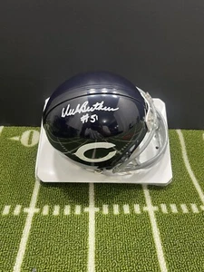 MINI CASCO DICK BUTKUS FIRMATO CHICAGO BEARS VSR4 #51 BECKETT 024 - Foto 1 di 3
