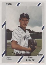 1990 Diamond Cards Tampa Yankees Tim Rumer #18