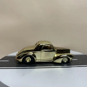 Racing Champions Hot Rod Drag Racing Series ‘41 Willys Coupe Gold Chrome NM - Picture 1 of 12