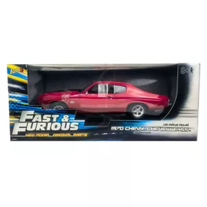 1/18 Diecast ERTL CHEVROLET DOM'S CHEVY CHEVELLE 454SS 1970 FAST FURIOUS IV 2009 - Picture 1 of 6