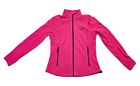 Mountain Hardwear Pink Microfleece Fleece Zip Jacket Sweater Women Medium Ski