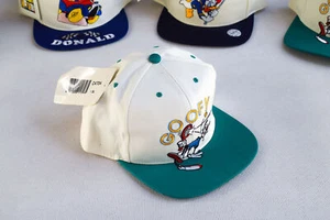 Disney Goofy Cap Snapback Mütze Hat Kappe Comic Vintage 90s 90er Tennis NEU #3 - Picture 1 of 9