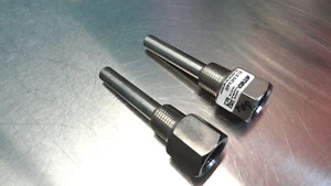 (2) Inserto de sonda de calentador de aceite BSR Nascar Racing - Junta tórica 8AN - Imagen 1 de 5