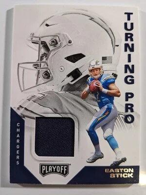 2019 Panini Playoff Football Turning Pro #TP-19 Easton Stick - Image 1 of 3